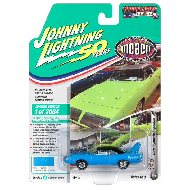 Johnny Lightning Muscle Cars USA 1970 Plymouth Superbird 